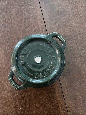 Staub La Cocotte Mini Round Cocotte - Deep Green